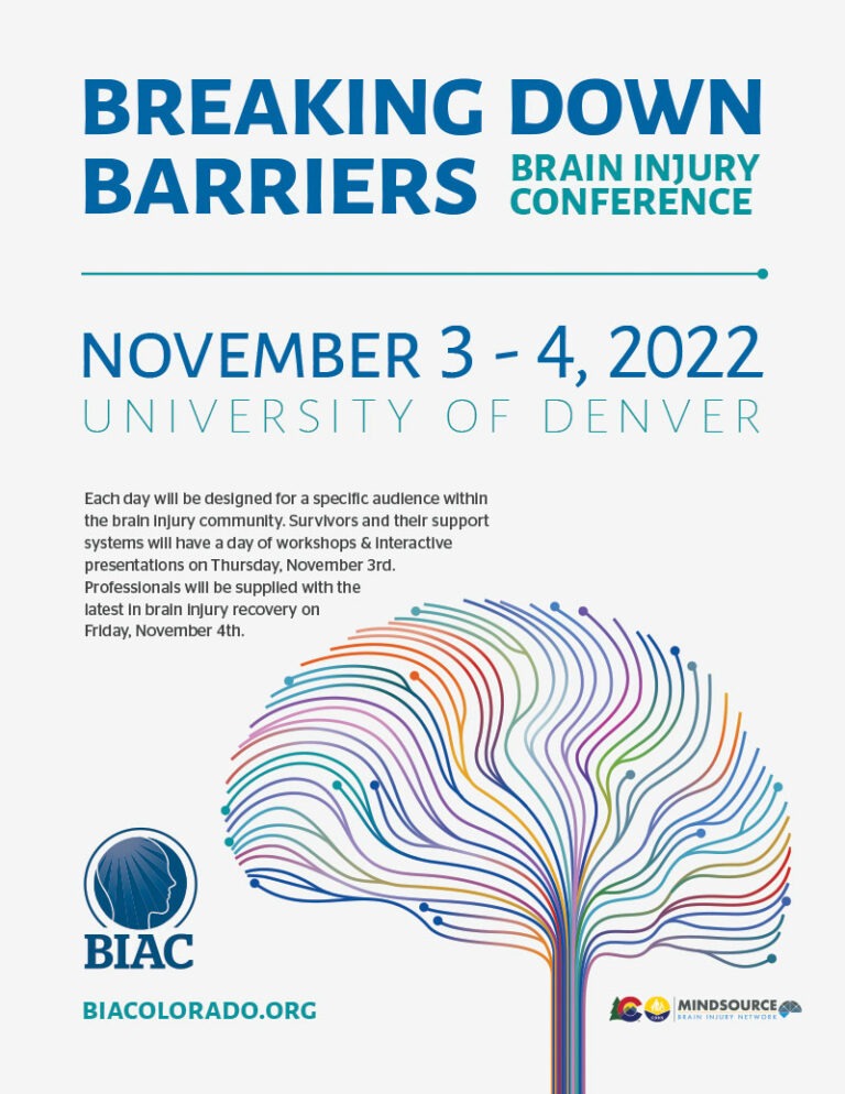 2022 Brain Injury Conference Brain Injury Alliance of ColoradoBrain
